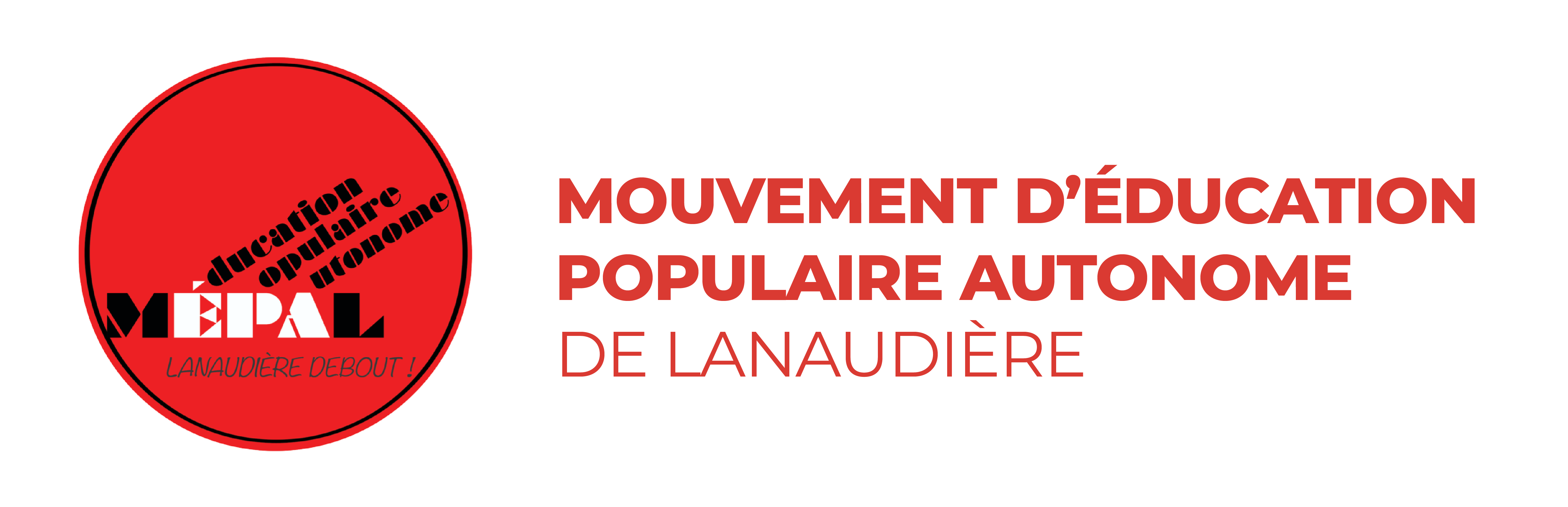 Logo mouvement d'éducation populaire autonome de Lanaudière